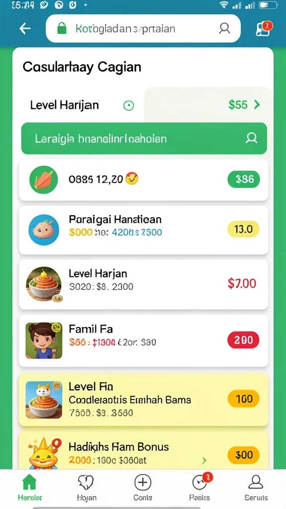 555f - Antarmuka yang ramah pengguna dan mudah dinavigasi.