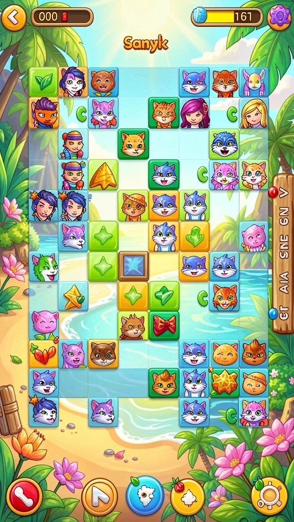 666ff - Screenshot memperlihatkan mode turnamen yang menegangkan.