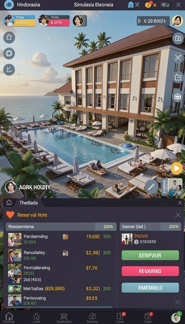 777rt - Screenshot menampilkan level baru yang menantang.