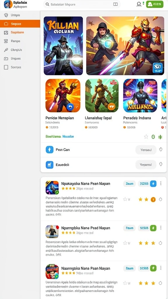 hit9 - Tangkapan layar menunjukkan salah satu level menantang yang harus dilalui.