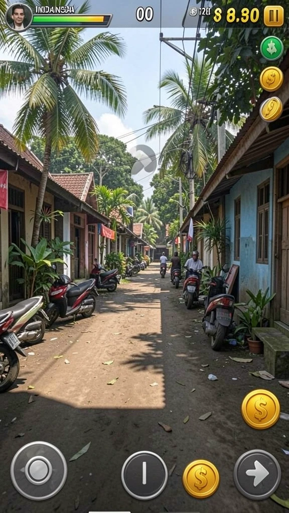 maktoto - Mode multiplayer yang memungkinkan persaingan nyata.