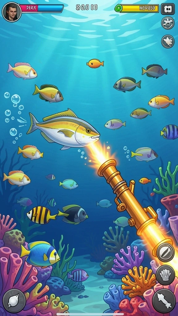 terong123 - Screenshot memperlihatkan beberapa pemain berkompetisi di mode multiplayer.
