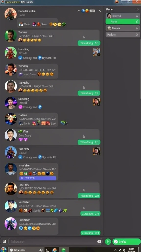 tvtoto - Karakter dinamis yang dapat dipilih sesuai keinginan.